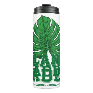 Garrafa Térmica Papai Planta Presente Engraçado para Amantes de Mo