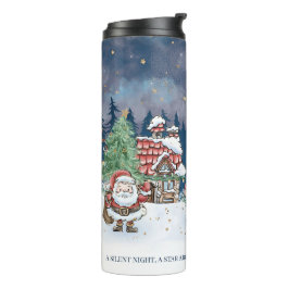 Garrafa Térmica Papais noeis de Natal Elf Rudolph Thermal Tumbler