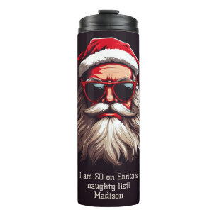 Garrafa Térmica Papais noeis Grumpy de Texto Personalizado