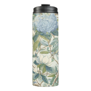 Garrafa Térmica Papel de Parede Magnólia Pequena Salgueiro Floral 