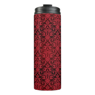 Garrafa Térmica Papel de parede vermelho 2