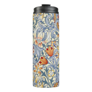 Garrafa Térmica Papel de parede vitoriano Gold Lily de William Mor