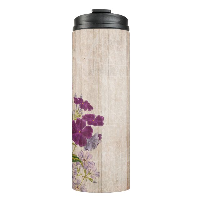 Garrafa Térmica Papel de raspagem de fundo (Frente)