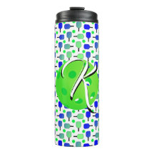 Pás de Batelão Azul e Verde Monograma