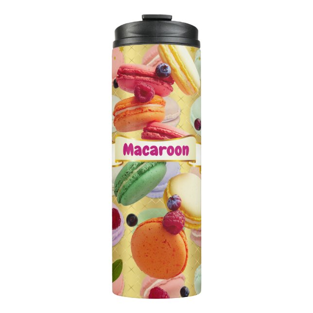 Garrafa Térmica Pastel Macaroon (Frente)