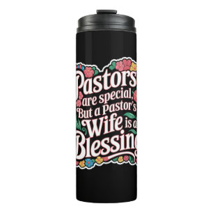 Garrafa Térmica ✝️ Pastors Wife Appreciation Gift Benção Personali