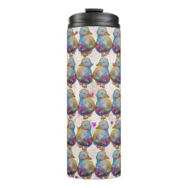 Garrafa Térmica Pato chamado Arco-íris