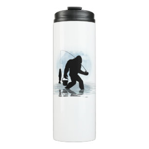 Garrafa Térmica Pé Grande A Pescar Pé Grande Sasquatch