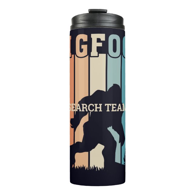 Garrafa Térmica Pé-Grande de Texto Personalizado (Frente)