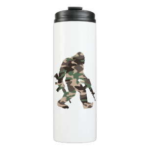 Garrafa Térmica Pé Grande Sasquatch Camuflagem