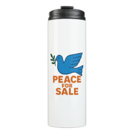 Garrafa Térmica Peace Themed Thermal Thumbler