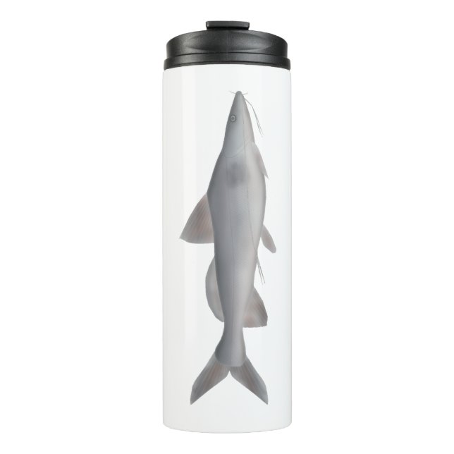 Garrafa Térmica Peixe-gato de whiskered longo (Frente)