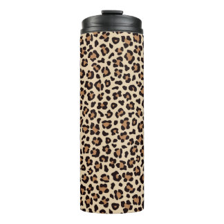 Garrafa Térmica Pele-Pele-Leopardo Padrão