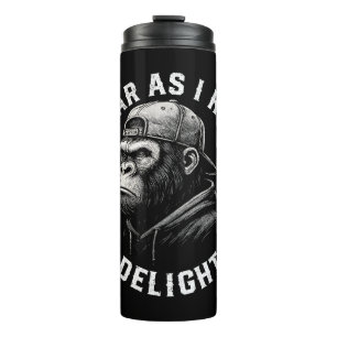 Garrafa Térmica Pelo que eu sei, sou um macaco engraçado