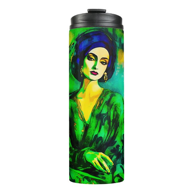 Garrafa Térmica Pensamentos profundos (Frente)