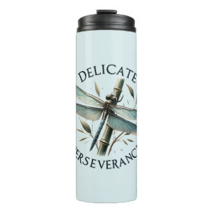 Garrafa Térmica Perseverança Delicada - Dragonfly Artística