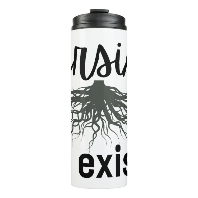 Garrafa Térmica Persistir em existir (Frente)