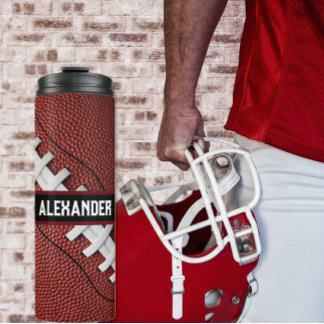Garrafa Térmica Personalised American Football Water Bottle