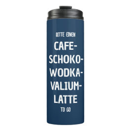 Garrafa Térmica Personalisierbarer Café-Schoko-Wodka-Latte