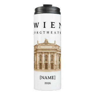 Garrafa Térmica Personalisierte Wien Burgtheater | Name & Jahr