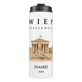 Garrafa Térmica Personalisierte Wien Parlament | Name & Jahr