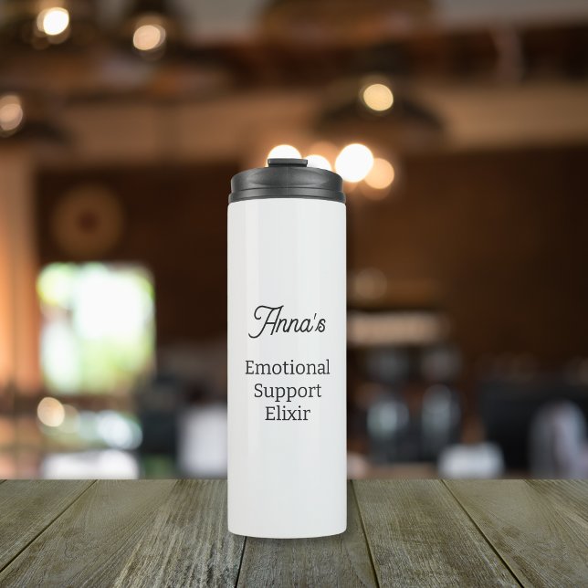 Garrafa Térmica Personalizado (Emotional Support Tall tumbler)
