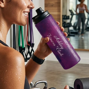 Garrafa Térmica Personalizado Plum Noir Fitness personalizado