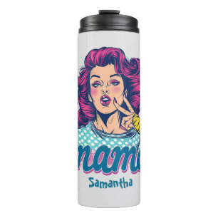 Garrafa Térmica Personalizado Retro Mama Pop Art (11)
