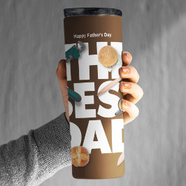 Garrafa Térmica Personalizar Dia de os pais Feliz | O melhor Pai e