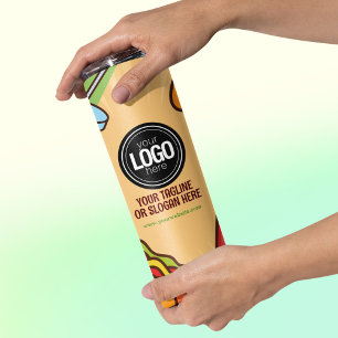 Garrafa Térmica Personalizar logotipo de empresa   Tema Hotdog do 