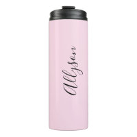 Personalizar Nome Rascunho Preto Vertical, Rosa Pá