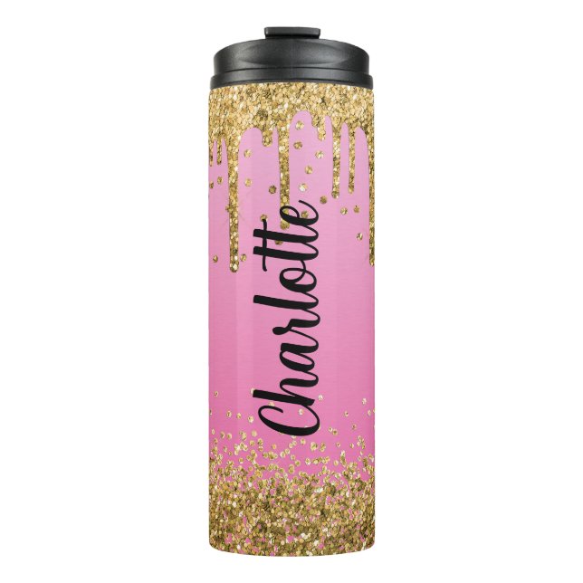 Garrafa Térmica Personalizar o Tumbler Térmico da Literatura Rosa (Frente)
