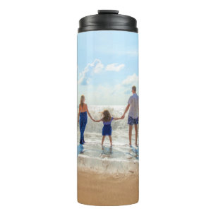 Garrafa Térmica Personalize seu Design de Fotografia Tumbler