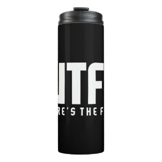 Garrafa Térmica Pesca - wtf onde está o peixe