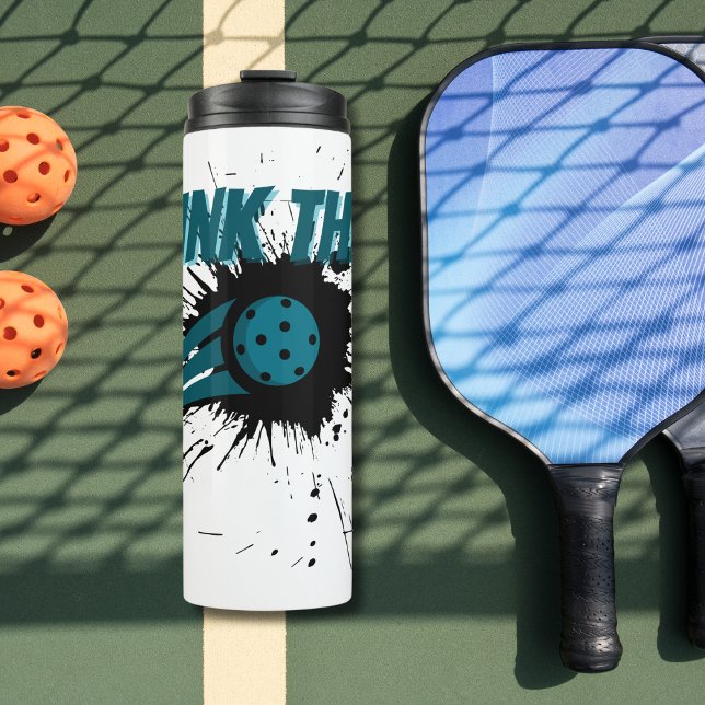 Garrafa Térmica Pickleball Dink Esse Pickleball Esmaga Engraçado (Criador carregado)