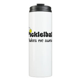 Garrafa Térmica Pickleball Me Faz Xingar – Pickleball Divertido