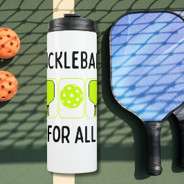 Garrafa Térmica Pickleball para todos os Paddels e Ball