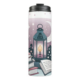 Garrafa Térmica Pilha de Livros Lanterna do Clube de Leitura Notur