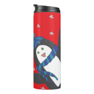 Garrafa Térmica Pinguim Natal