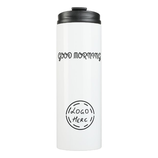 GARRAFA TÉRMICA  PINK BOM DIA MUG (Frente)