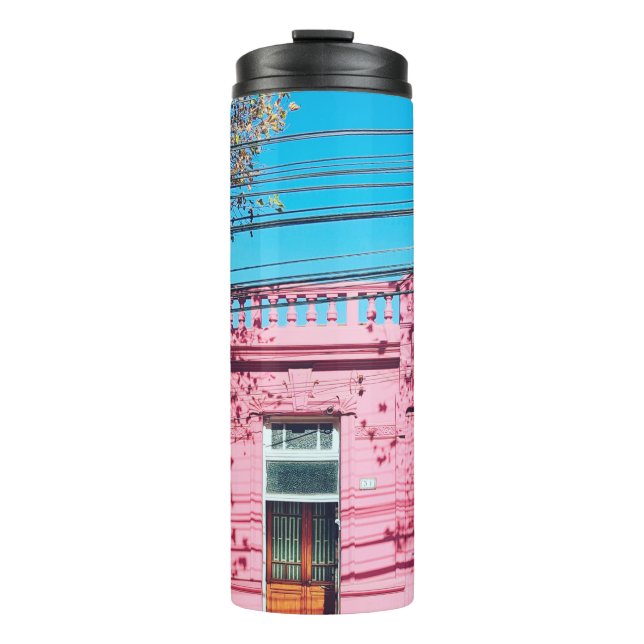 GARRAFA TÉRMICA  PINK HOUSE (Frente)