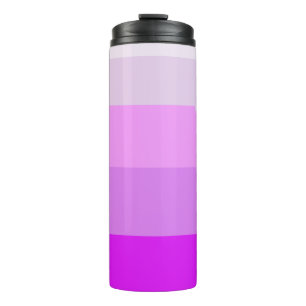 GARRAFA TÉRMICA PINK OMBRE E PASTELOS
