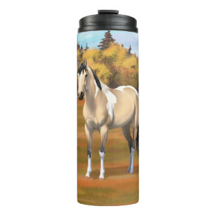 Garrafa Térmica Pinto-Sol-Pinto-Pinto-Pinto-Cavalo-Escória