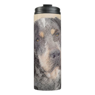 Garrafa Térmica Pintura de Connhound Bluetick - Cachorro Original