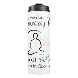 Garrafa Térmica Pior Se Em Dados Funny De Largura Fixa