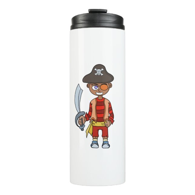Garrafa Térmica Pirata Boy (Frente)
