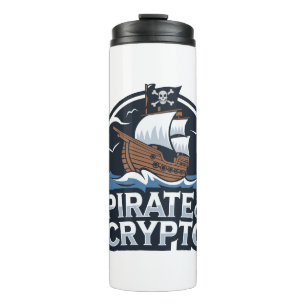 Garrafa Térmica Pirata de Crypto