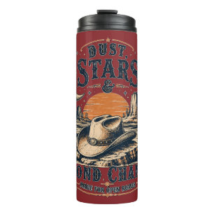 Garrafa Térmica Poeira Estrelas Segundas Chances Design Western