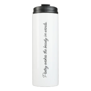 Garrafa Térmica Poesia Evoca Tumbler Térmico
