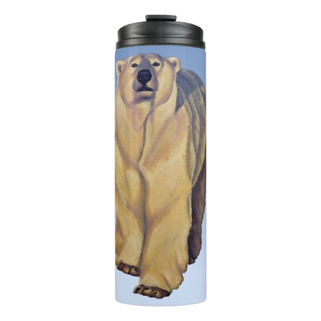 Garrafa Térmica Polar Bear Art Tumbler Mug Bear Drinkware & Gifts (Frente)